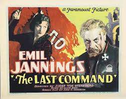 Emil Jannings  "The Last Command"